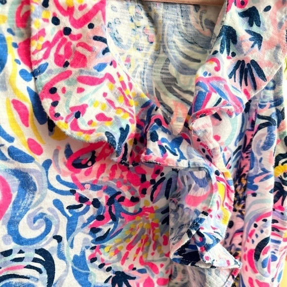 Lilly Pulitzer Shay Dress | I’m So Sofishticated Print | XS - Picture 5 of 10